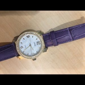 Chico’s New gold and purple watch